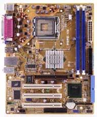 ASUSTEK P5PEVM 865G DDR SES+VGA+LAN+SATA 8X